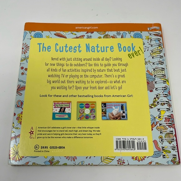 3/$15 AMERICAN GIRL: The Cutest Nature Book Ever! - Picture 2 of 6